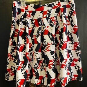 Cato Rust & Navy Skirt size XL